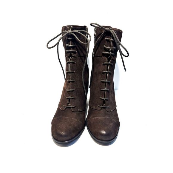 NWOT Max Studio Remix Distressed Booties - Picture 3 of 12